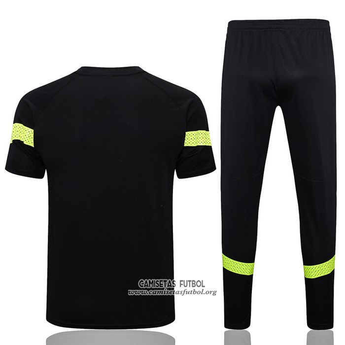 Chandal del Manchester City Manga Corta 2022/2023 Negro
